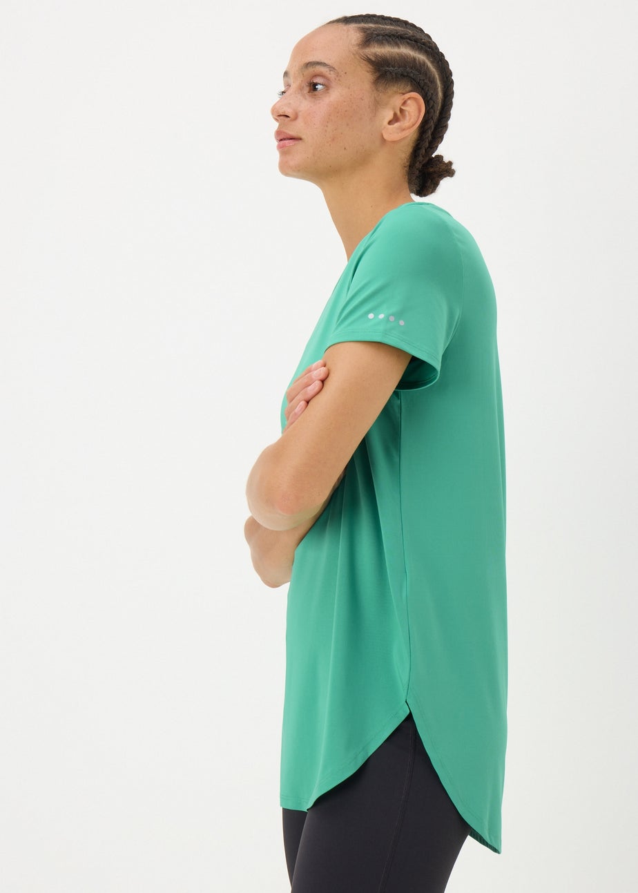 Souluxe Green Longline T-Shirt