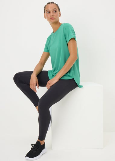Souluxe Green Longline T-Shirt