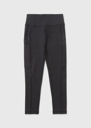 Girls Black Soft Touch Leggings (7-15yrs)