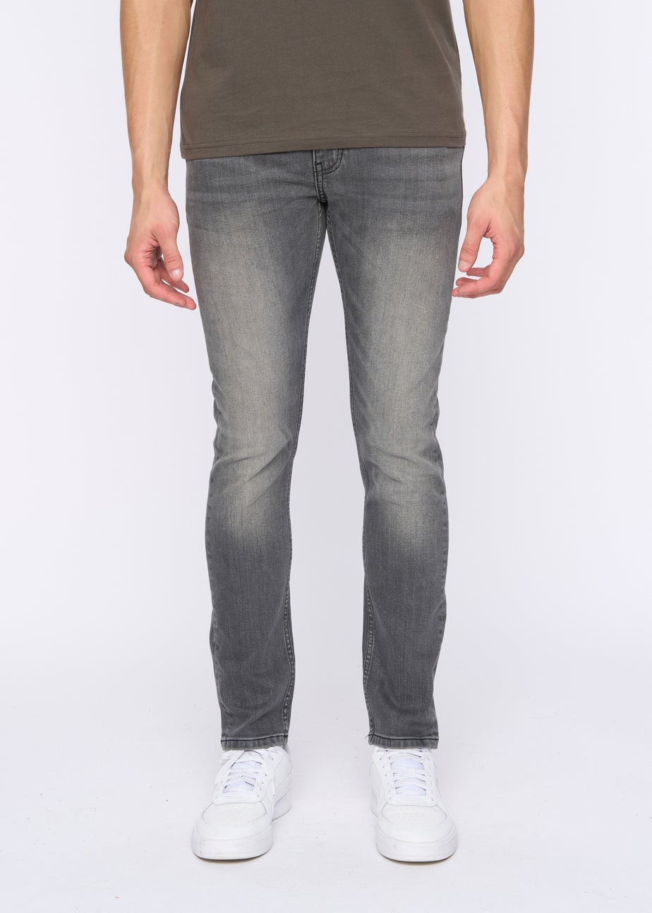 Duck & Cover Grey Maylead Slim Fit Jeans