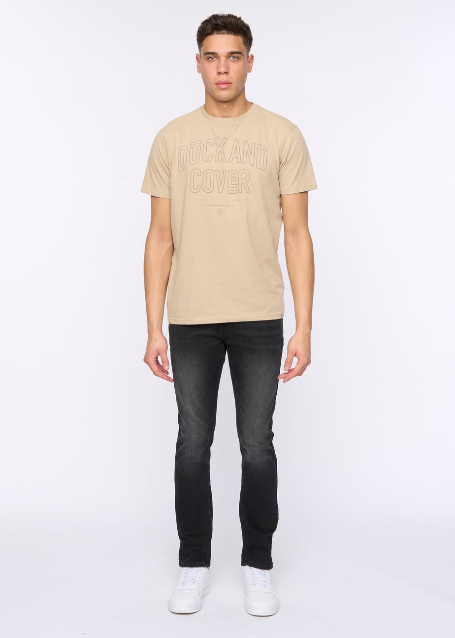 Duck & Cover Black Maylead Slim Fit Jeans