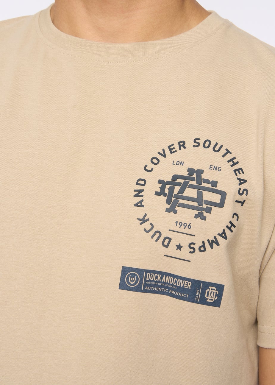 Duck & Cover Cream Chellforth T-Shirt