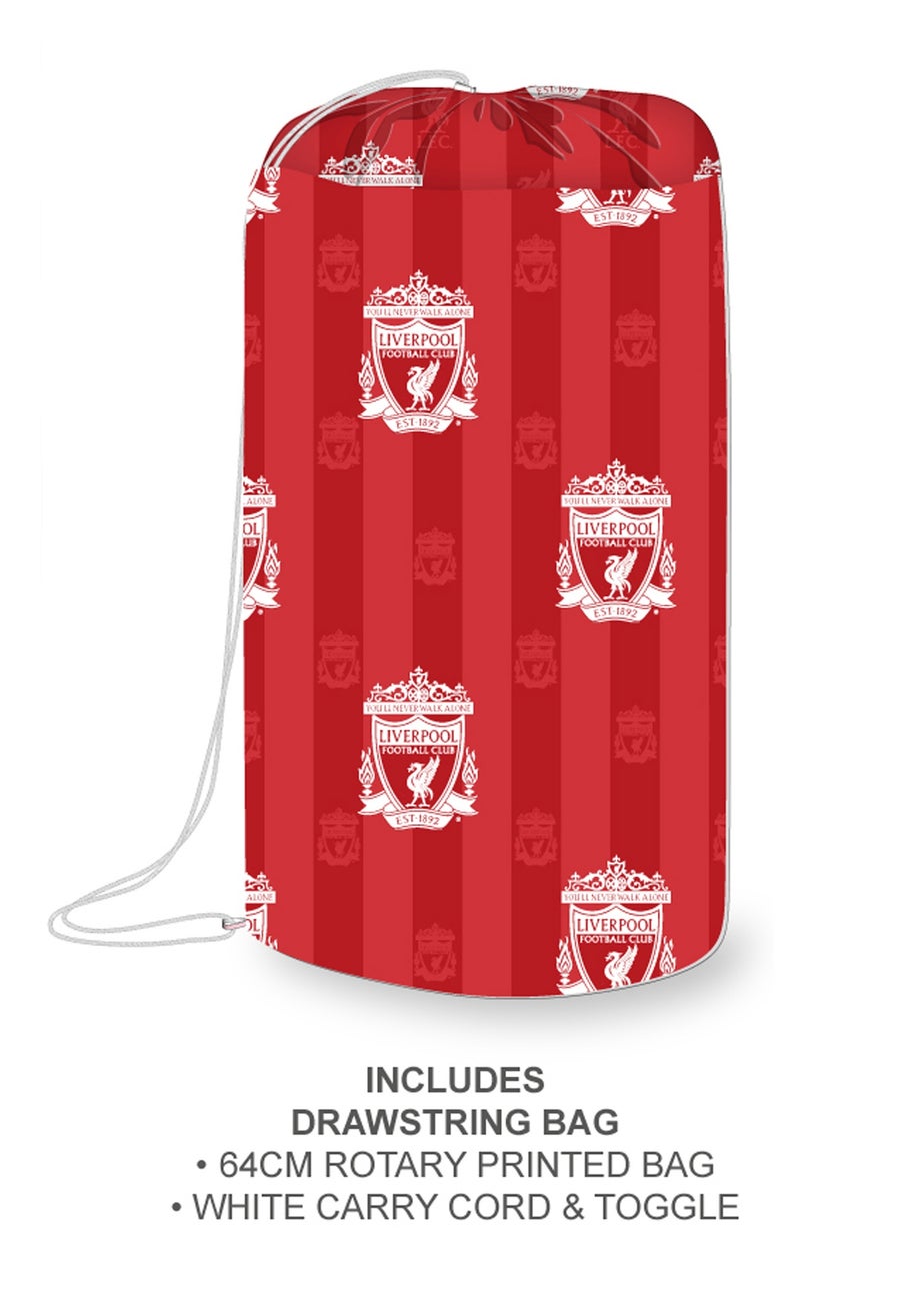 Liverpool Stripe Coverless Reversible Quilt Duvet Cover Set