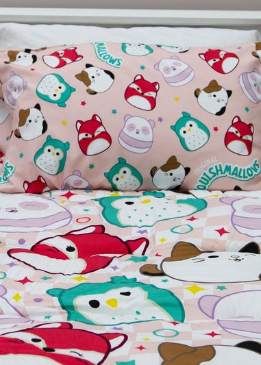 Squishmallows Logo Coverless Quilt Duvet Cover Set