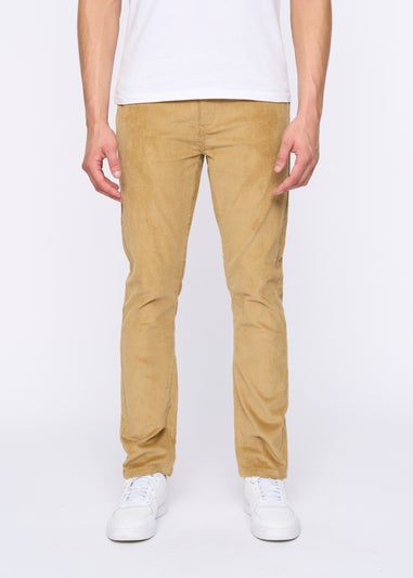 Duck & Cover Sand Cordsome Trousers