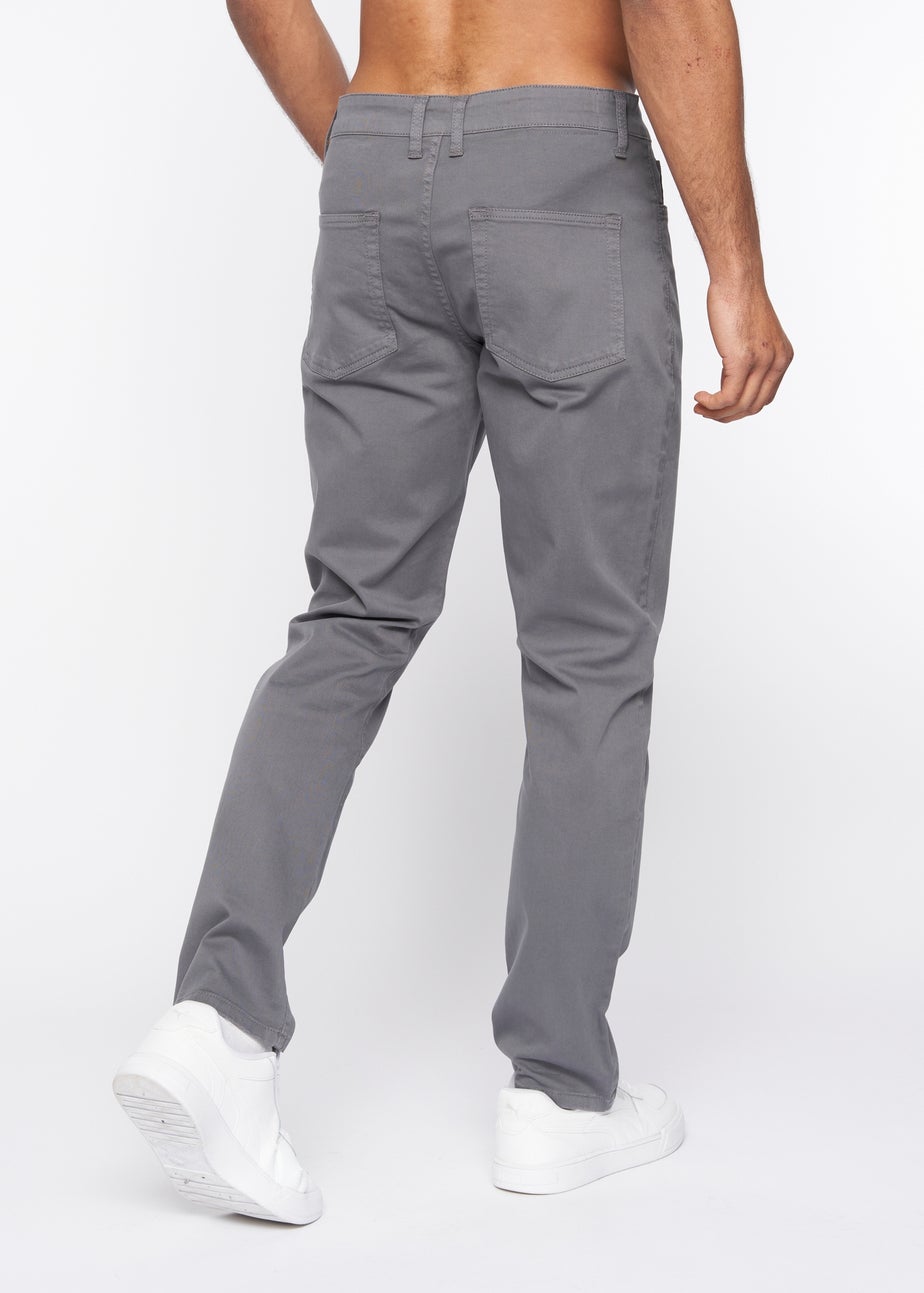 Duck & Cover Dark Grey Franztown Chinos
