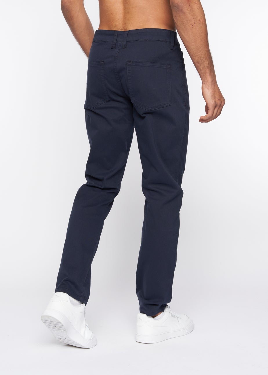 Duck & Cover Navy Franztown Chinos