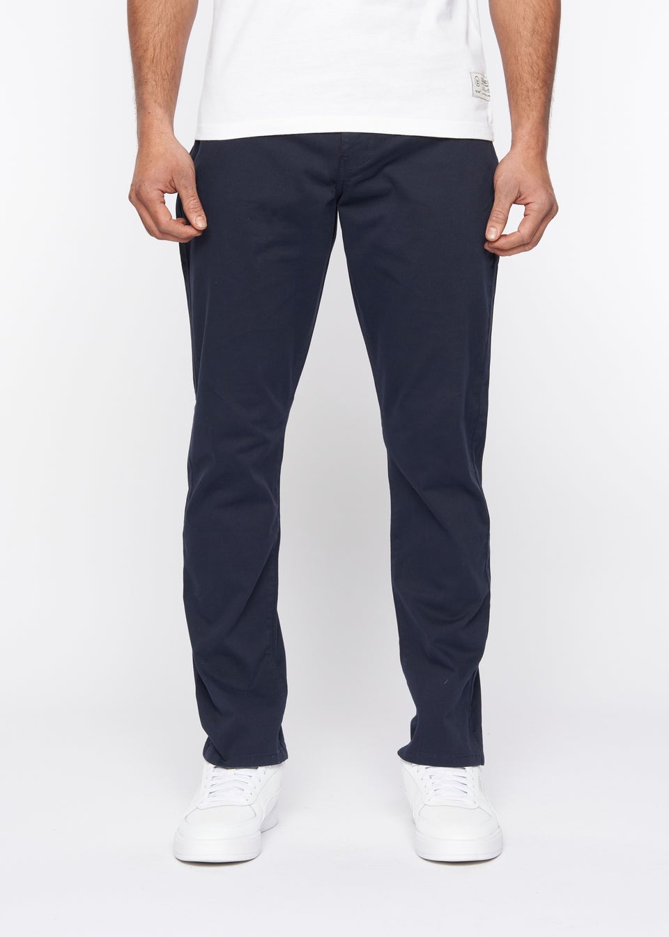 Duck & Cover Navy Franztown Chinos