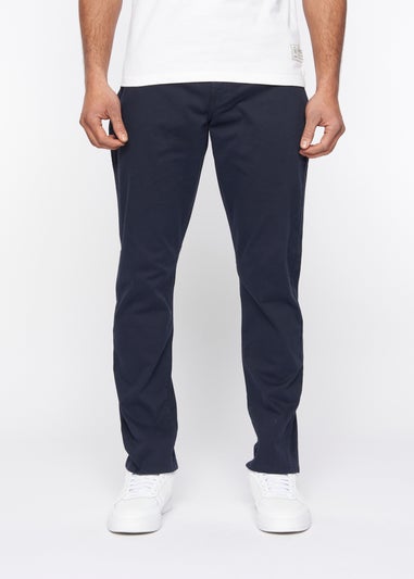 Duck & Cover Navy Franztown Chinos