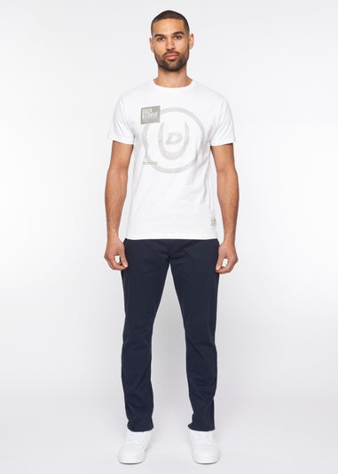 Duck & Cover Navy Franztown Chinos