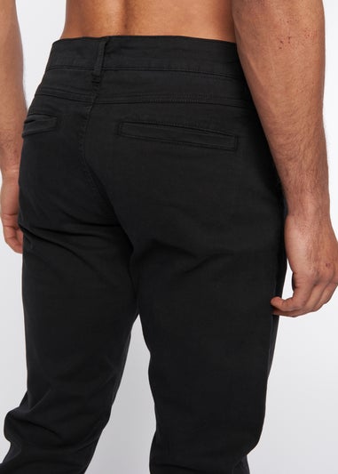 Duck & Cover Black Moretor Chinos