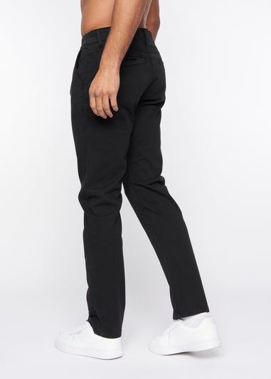 Duck & Cover Black Moretor Chinos