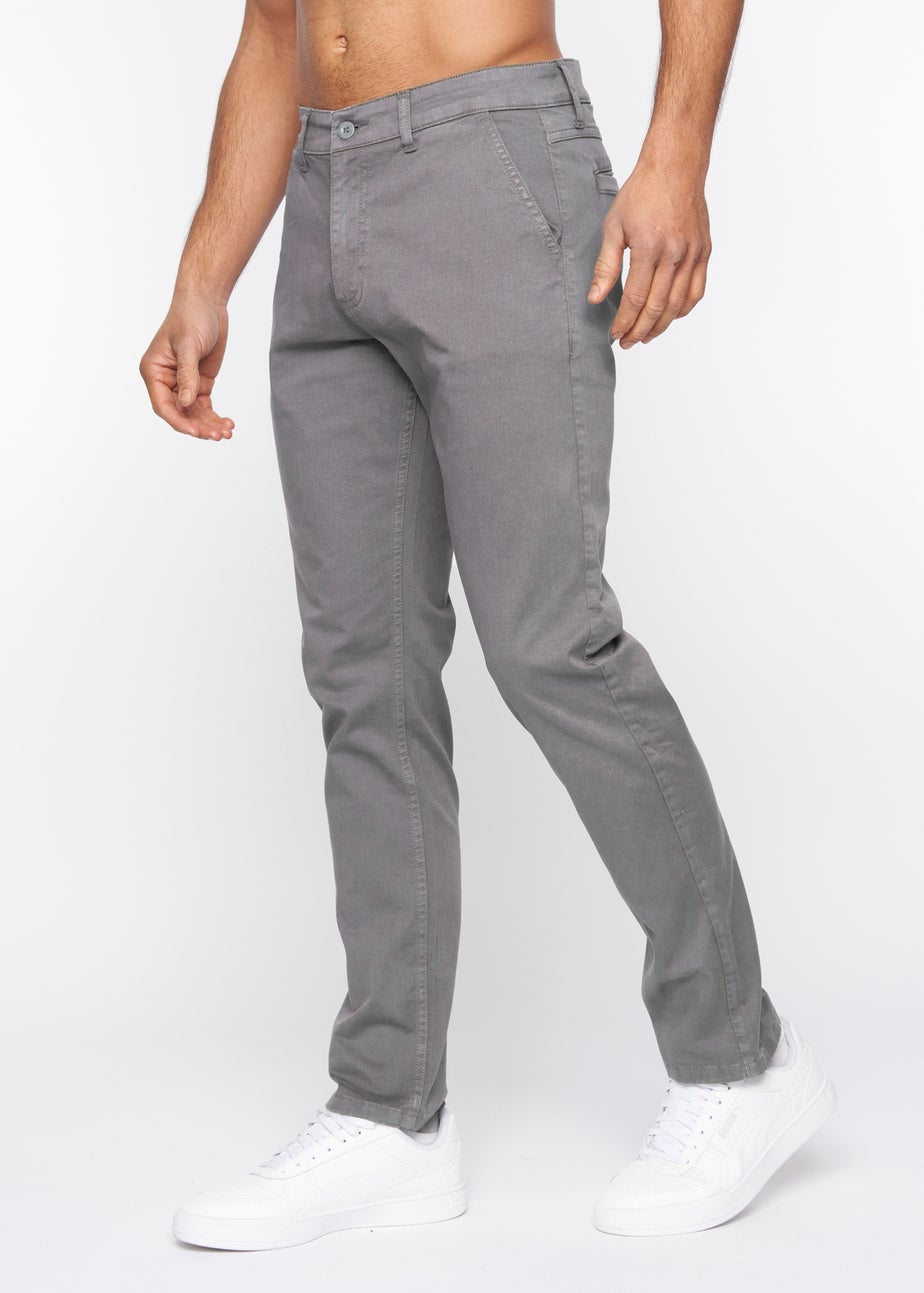 Duck & Cover Dark Grey Moretor Chinos