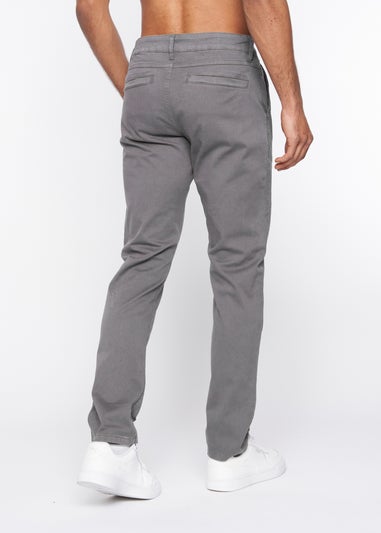 Duck & Cover Dark Grey Moretor Chinos