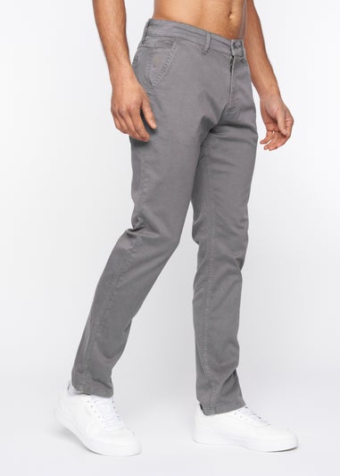 Duck & Cover Dark Grey Moretor Chinos