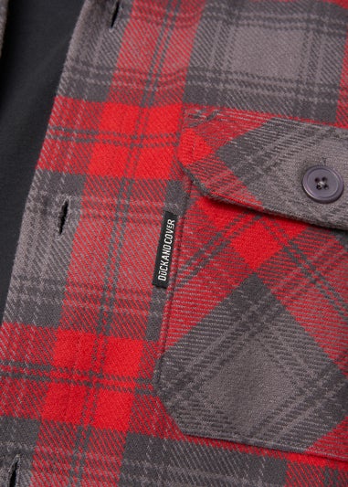 Duck & Cover Red Willington Overshirt