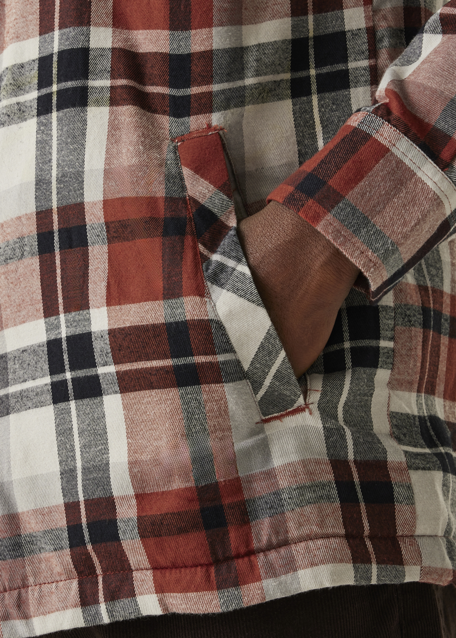 Regatta Burnt Henna Check Thamos Shirt