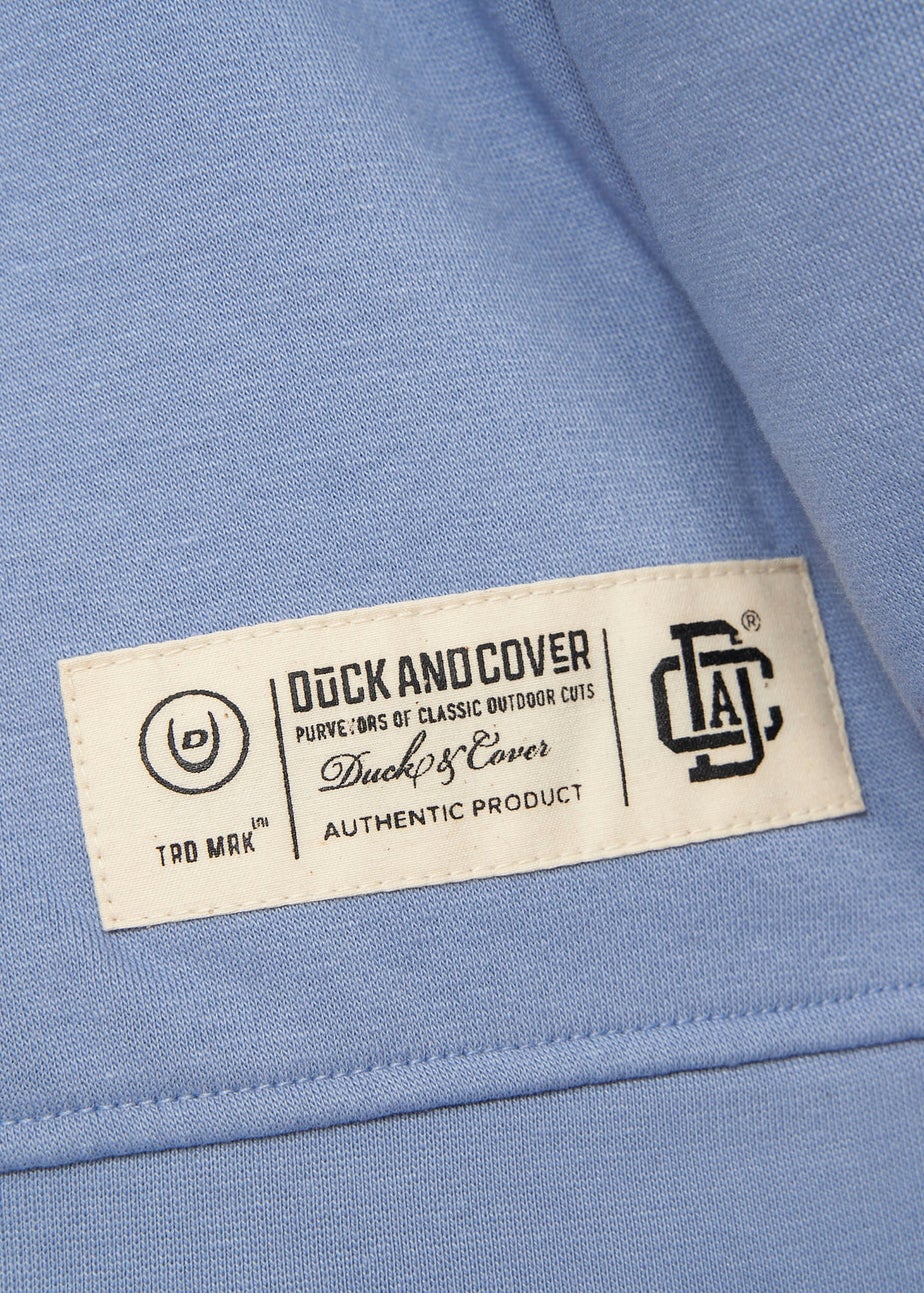 Duck & Cover Blue Keyaan Crew Sweatshirt