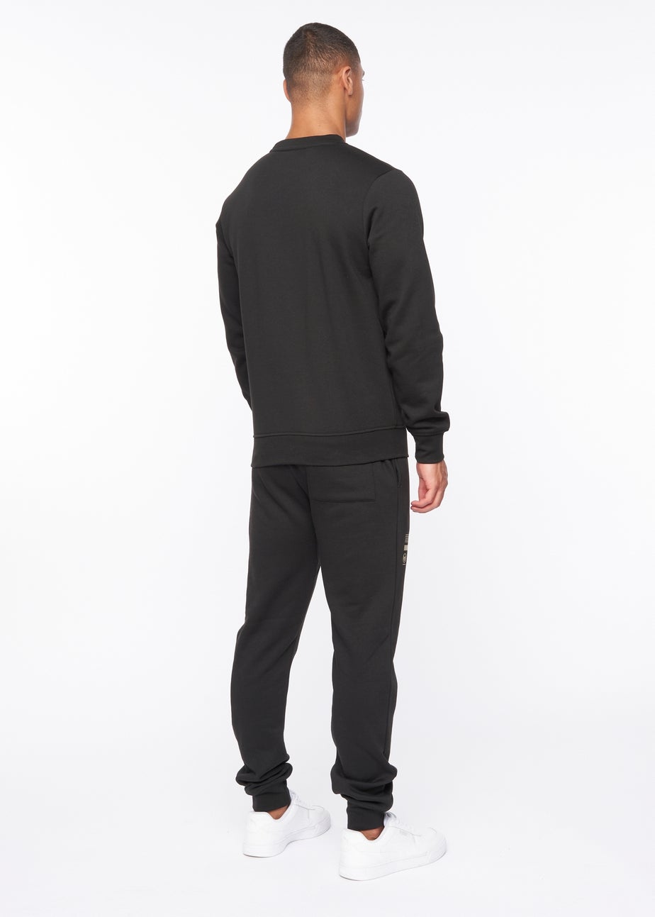Duck & Cover Black Jennerkins Crew Sweatshirt