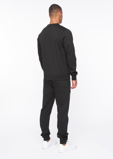 Duck & Cover Black Jennerkins Crew Sweatshirt