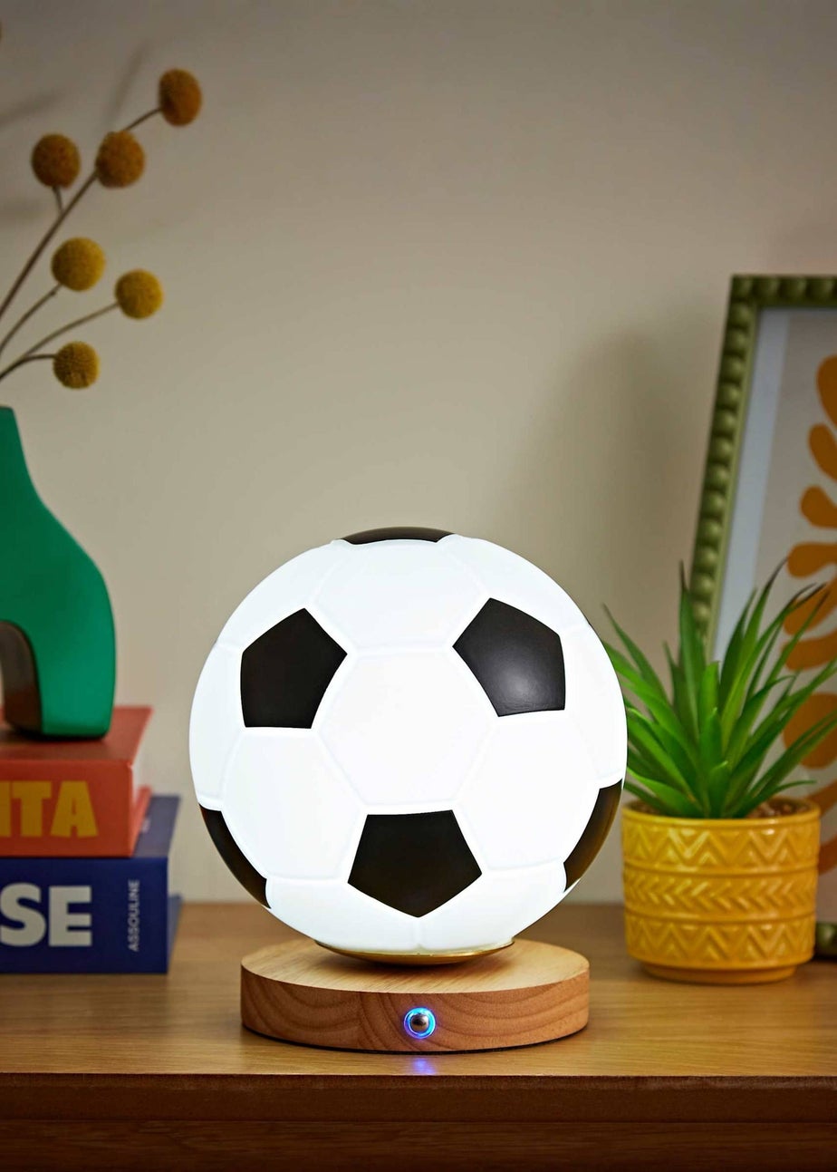 ValueLights Dougie Rechargeable Football Table Lamp