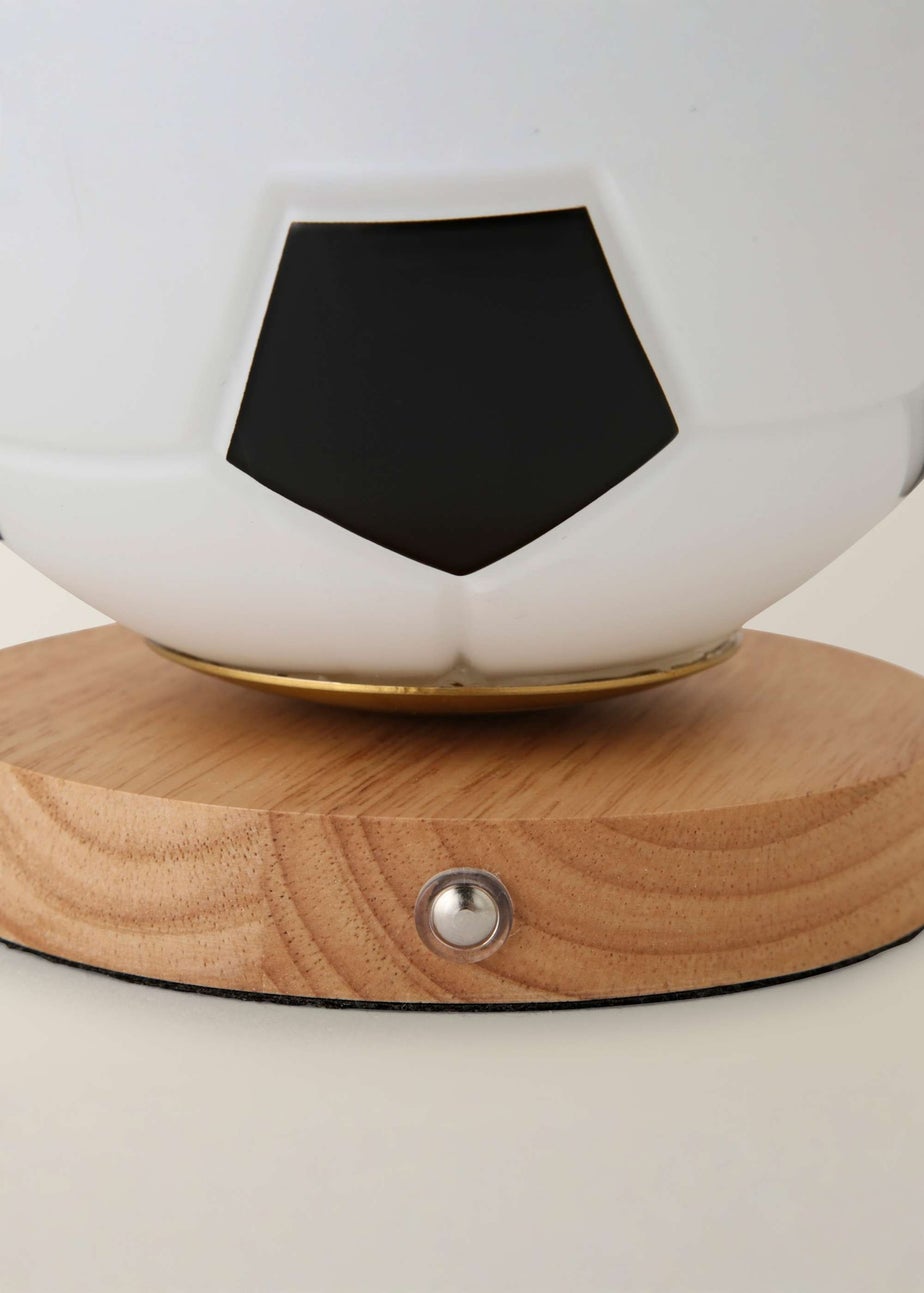 ValueLights Dougie Rechargeable Football Table Lamp