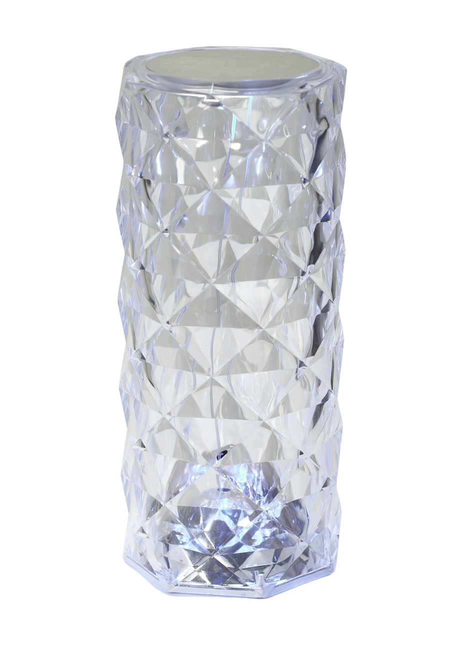 ValueLights Remote Control Colour Changing LED Crystal Style Touch Light (21.5cm x 9cm x 9cm)