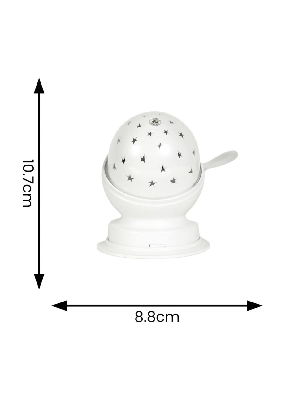 ValueLights Aurora Starry Sky Projector LED Bedside Night Light (10.7cm x 8.8cm x 8.8cm)