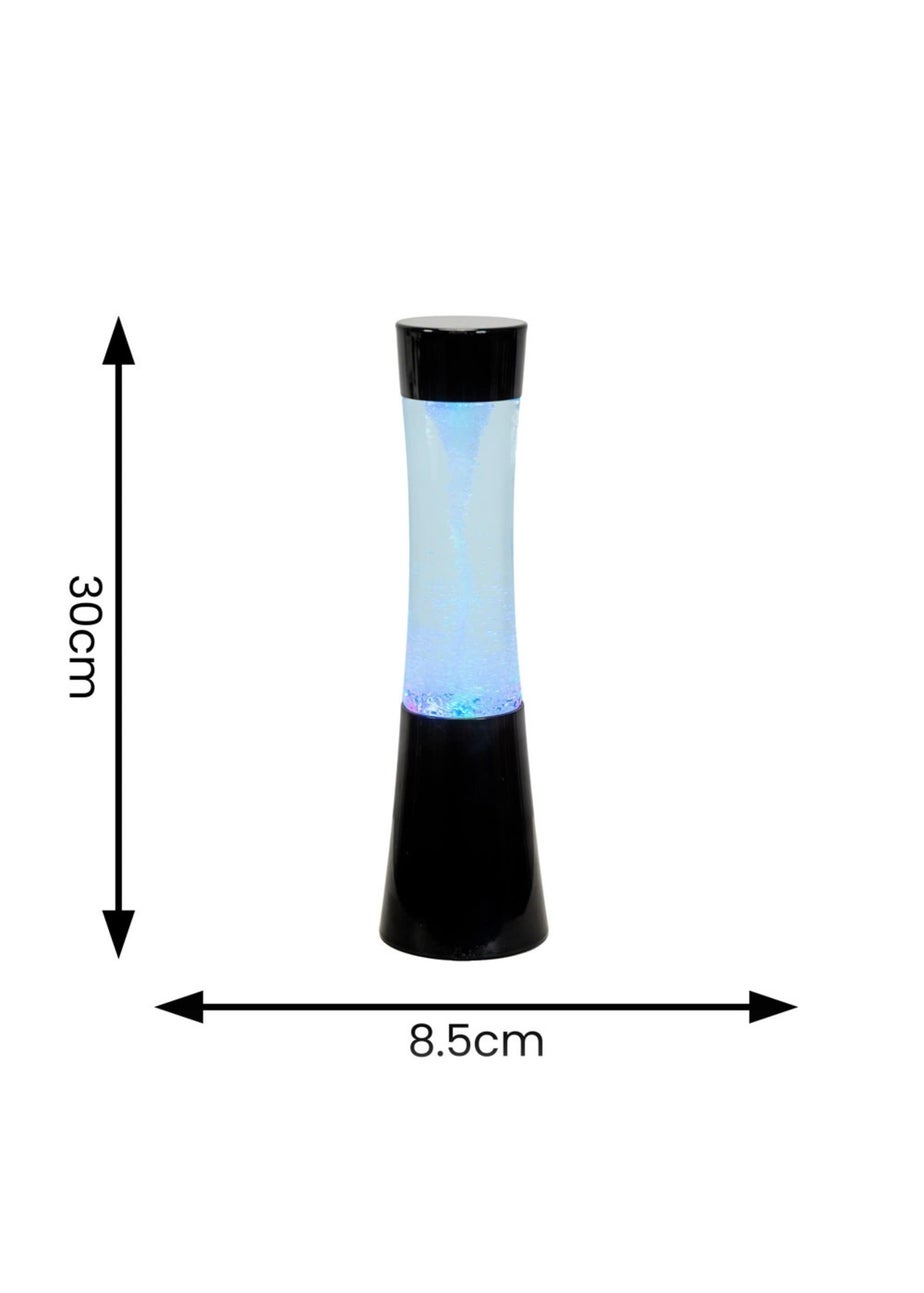 ValueLights Twister Tornado Colour Changing LED Table Lamp (30cm x 8.5cm x 8.5cm)