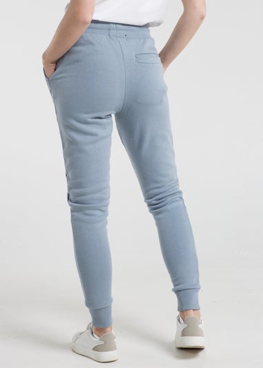 French Connection Blue Cotton Blend Slim-fit Drawstring Joggers