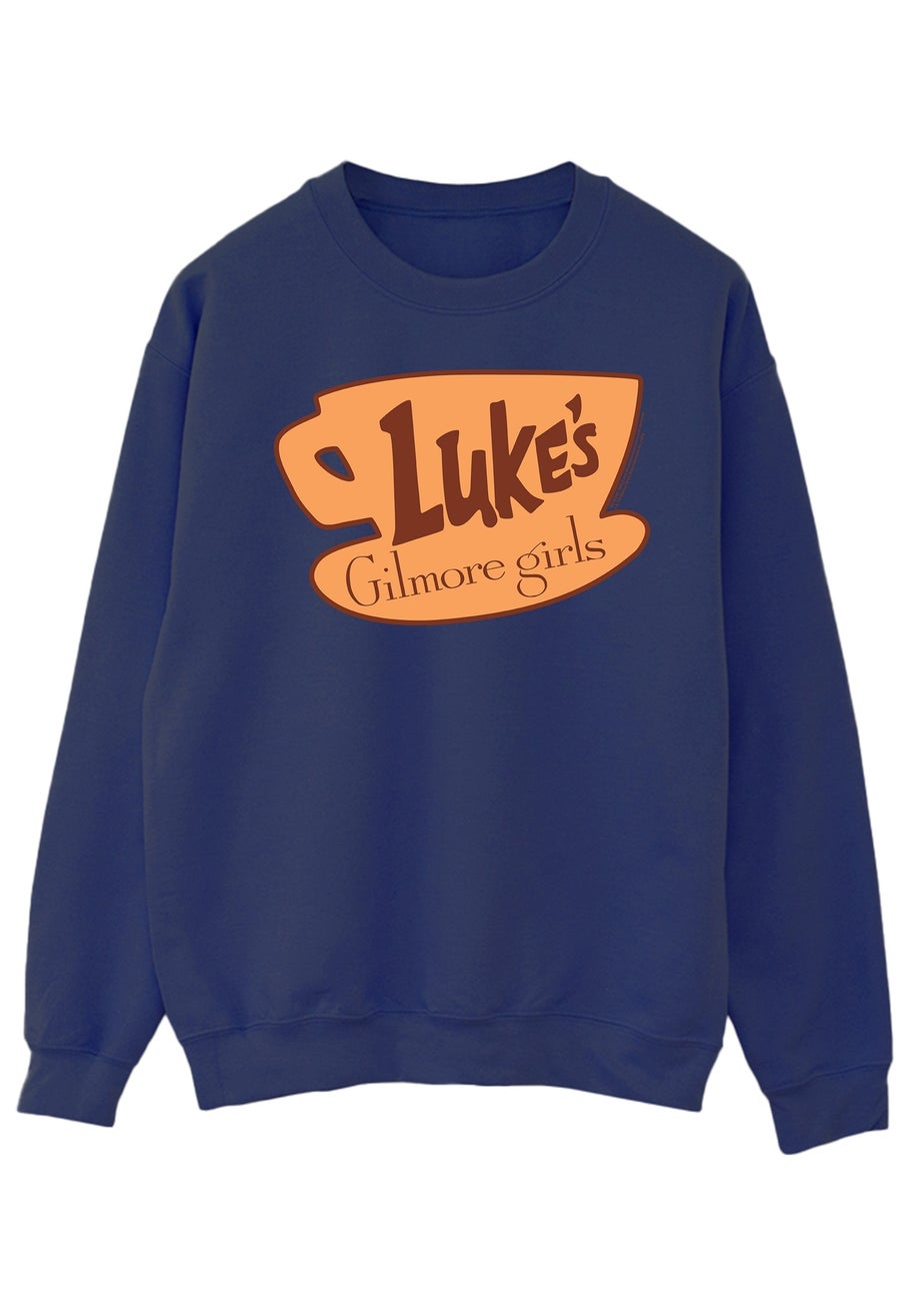 Gilmore Girls Luke's Logo Navy Sweatshirt