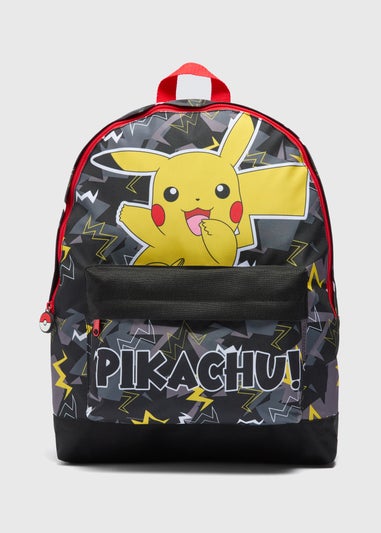 Pokemon Kids Black Backpack