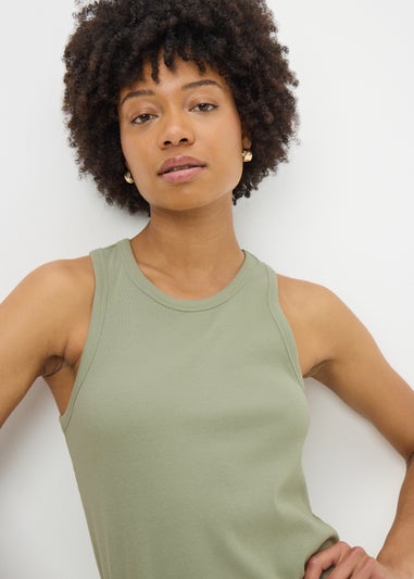 Green Mini Racer Dress