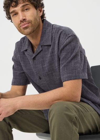 Charcoal Textured Shirt