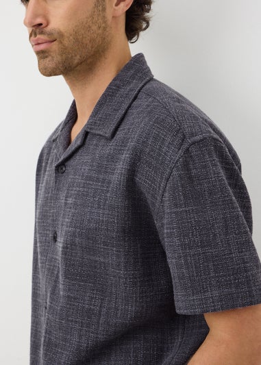 Charcoal Textured Shirt