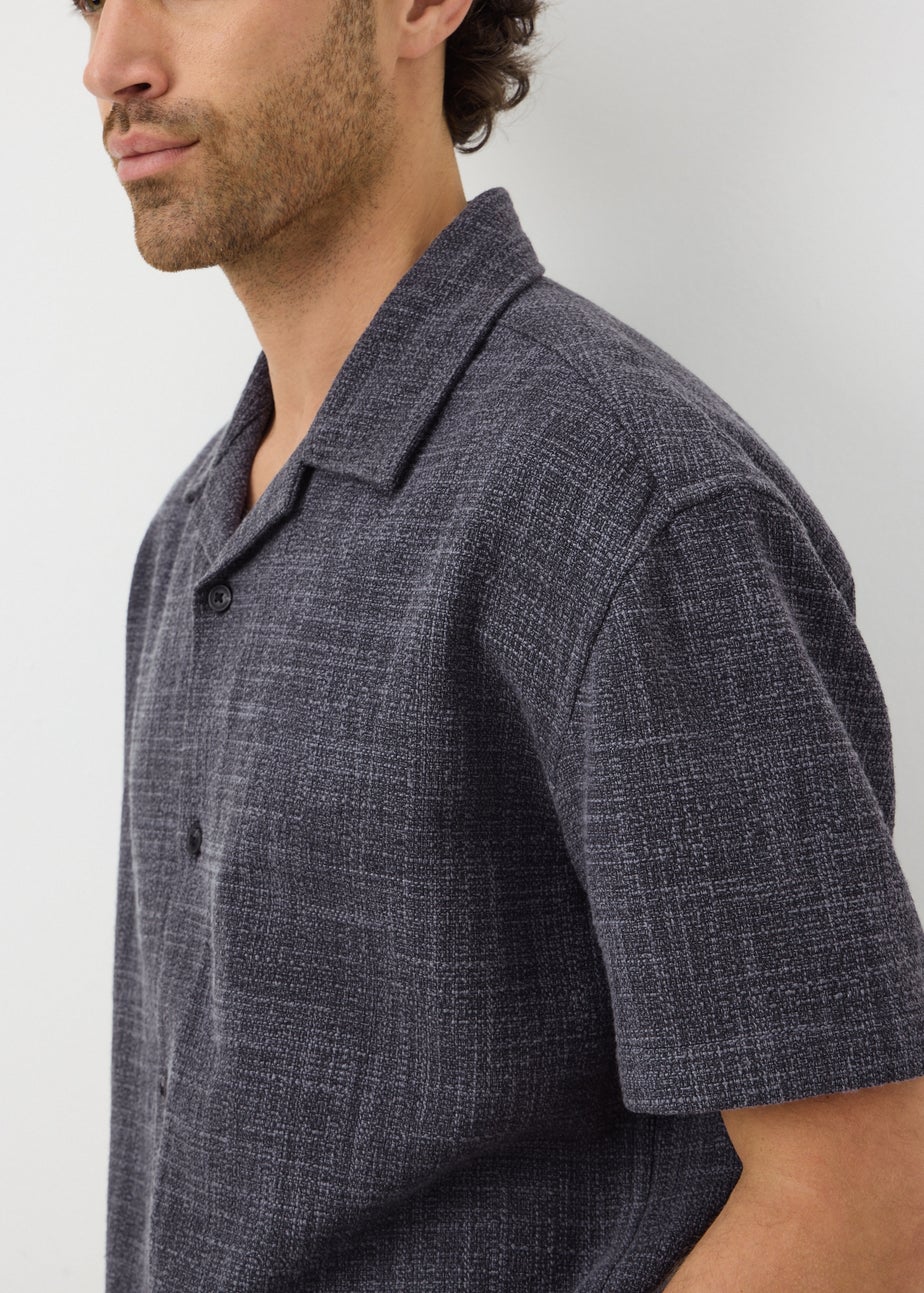 Charcoal Textured Shirt