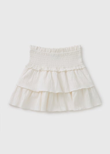 Girls Cream Rara Skirt (7-15yrs)