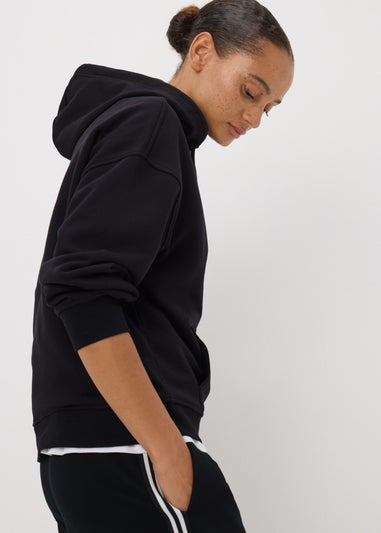Black Basic Hoodie