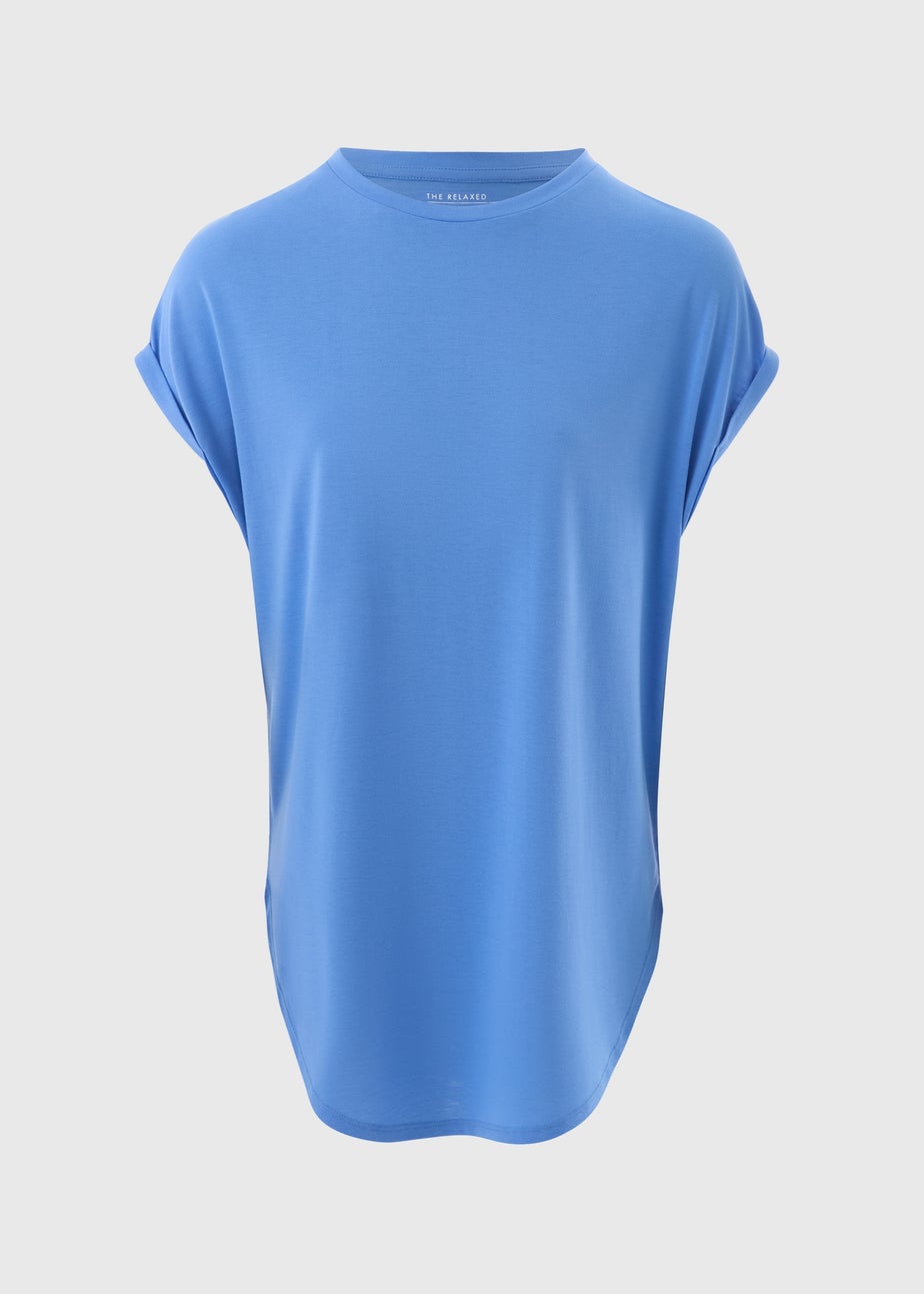 Blue Longline T-Shirt