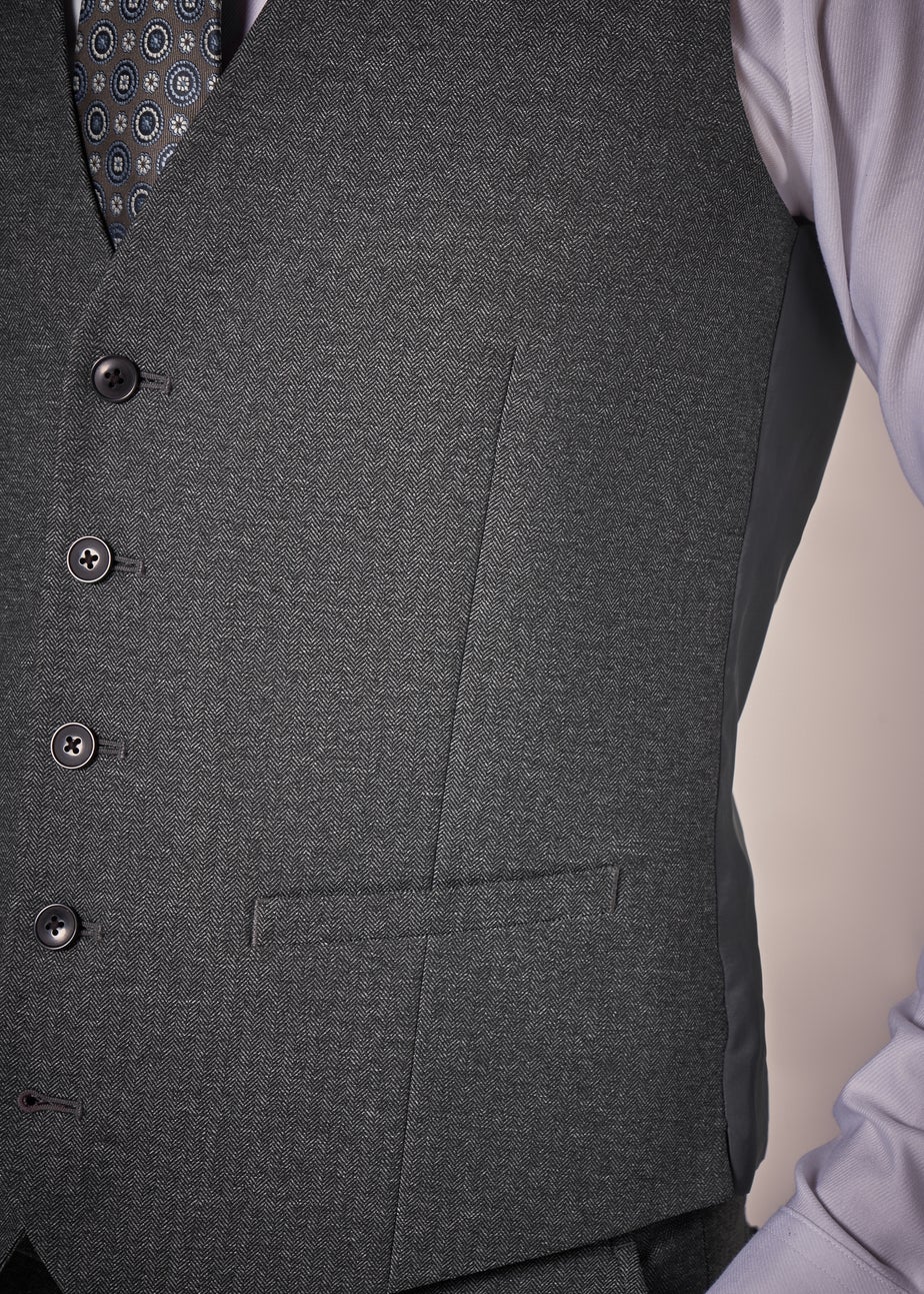 Taylor & Wright Aston Charcoal Waistcoat