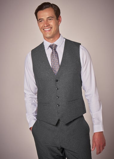 Taylor & Wright Aston Charcoal Waistcoat