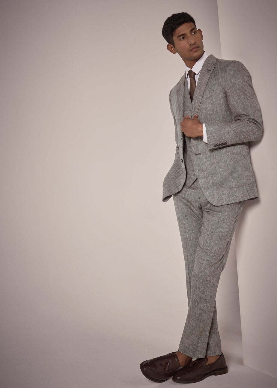 Taylor & Wright Bourton Brown Tailored Suit Jacket