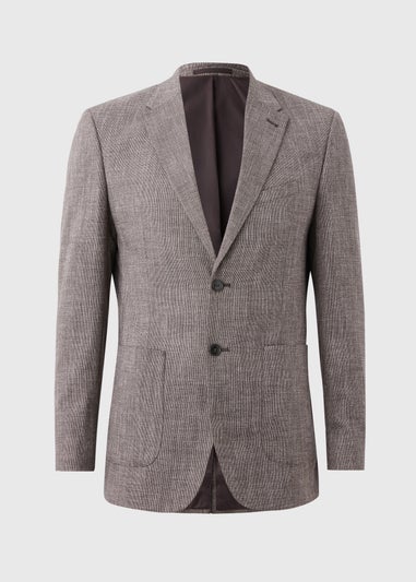 Taylor & Wright Bourton Brown Tailored Suit Jacket