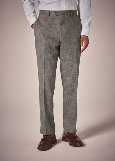 Taylor & Wright Bourton Brown Tailored Trousers