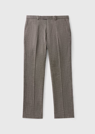 Taylor & Wright Bourton Brown Tailored Trousers