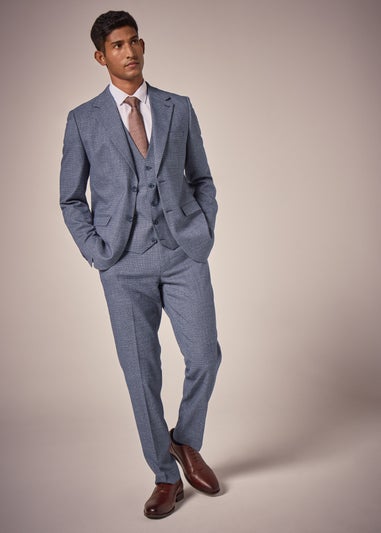 Taylor & Wright Burford Blue Slim Fit Jacket