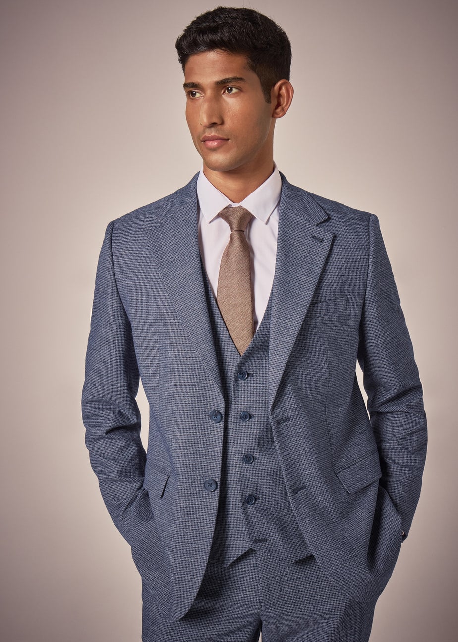 Taylor & Wright Burford Blue Slim Fit Jacket