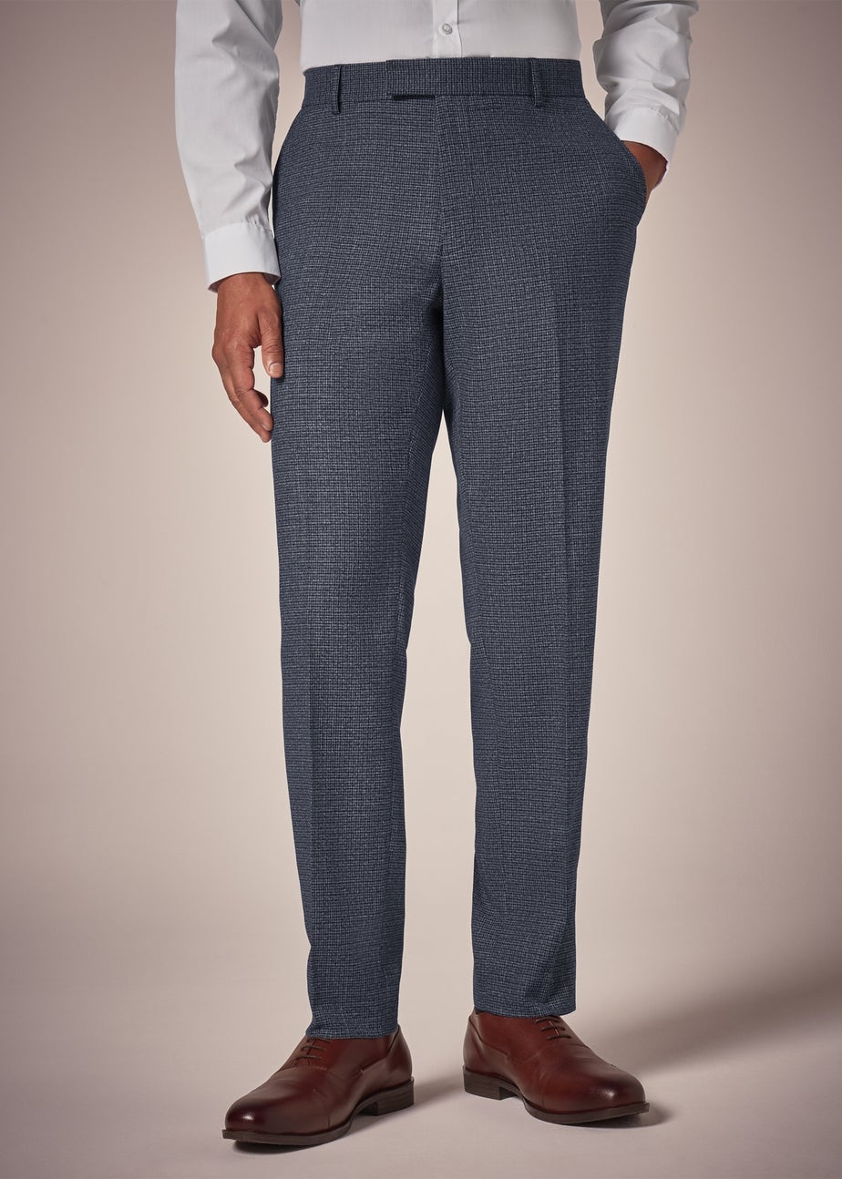 Taylor & Wright Burford Blue Slim Fit Trousers