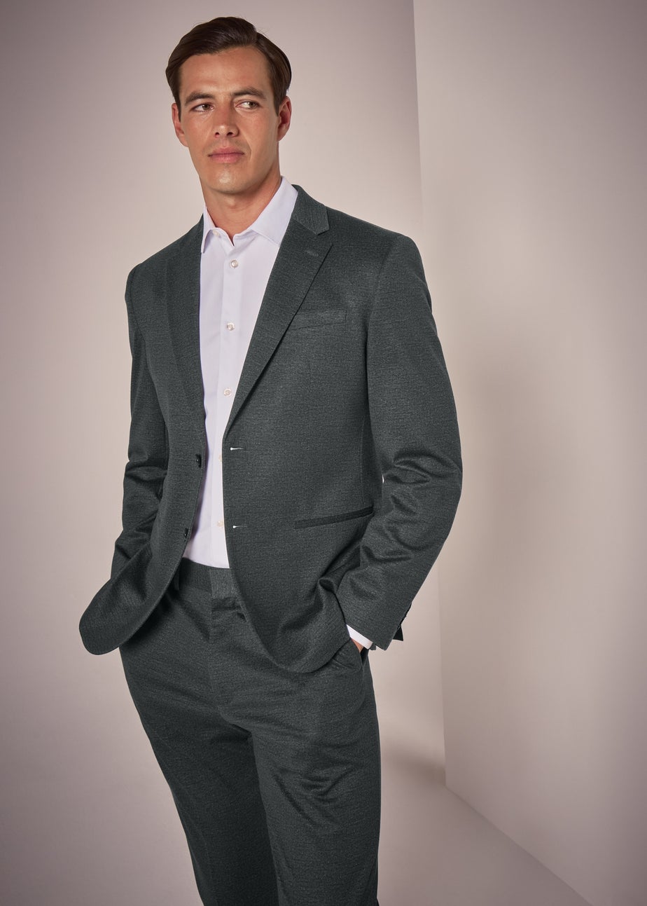 Taylor & Wright Performance Charcoal Slim Fit Suit Jacket
