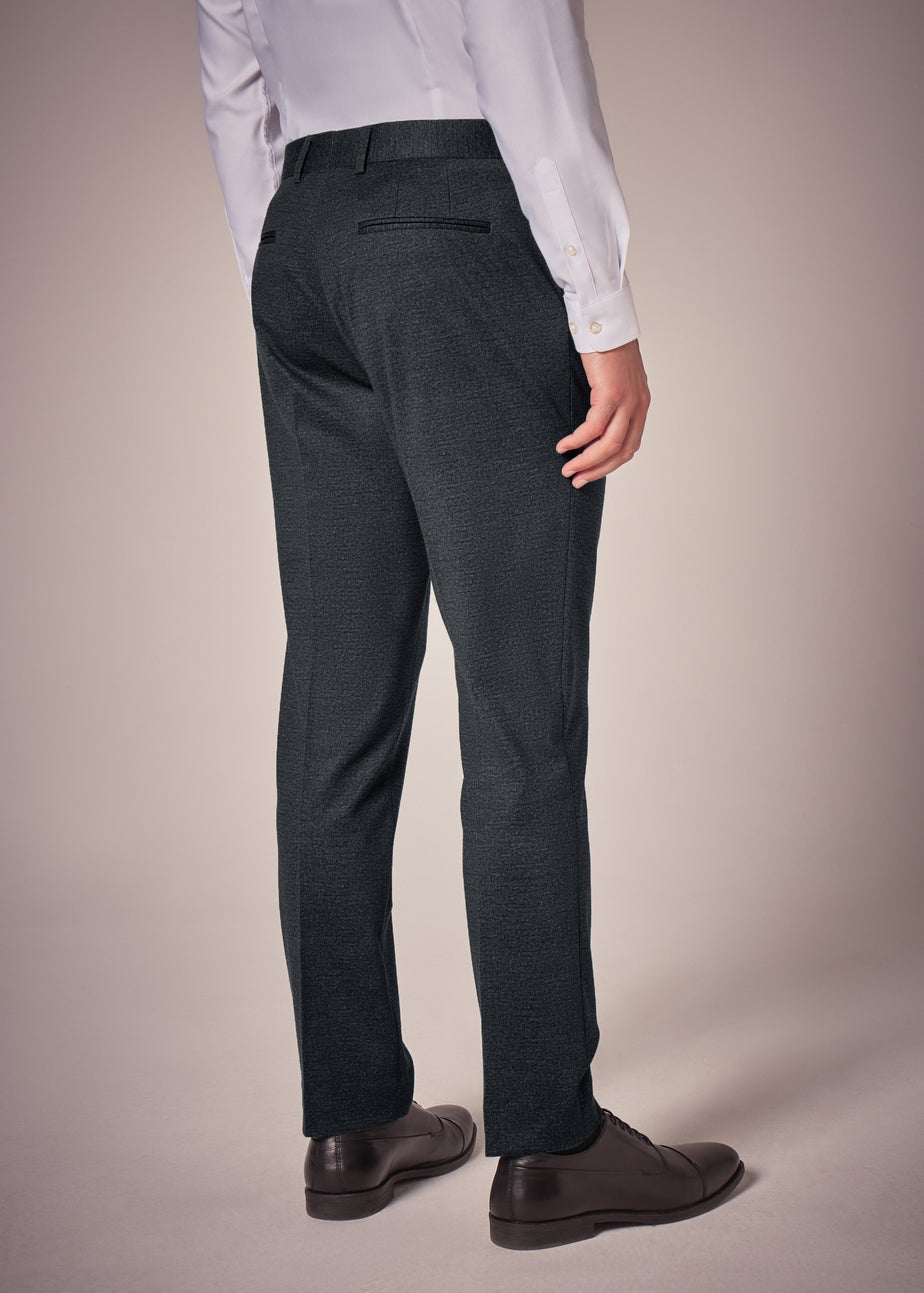 Taylor & Wright Performance Charcoal Slim Fit Trousers